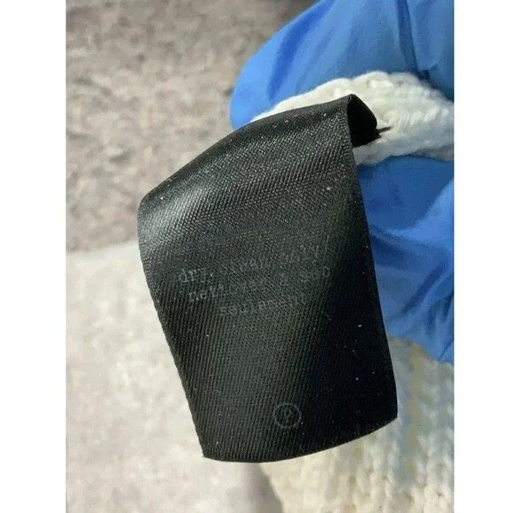 Rag & Bone Talia V-Neck Sweater White Black Trim Cotton Size Small Runway Style - Picture 9 of 10